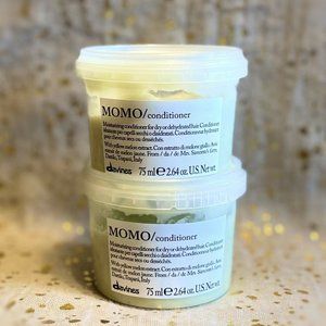 2x~Davines MOMO Conditioner~75ml / 2.64 oz each~Travel Sz~NWOB~Ships Free~Sealed